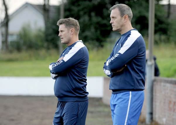 Kilsyth joint management team Kevin McGoldrick and Jim Thomson