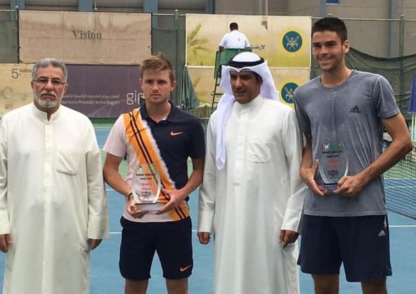 Aidan McHugh followed up his first Kuwait title success with another on Sunday.