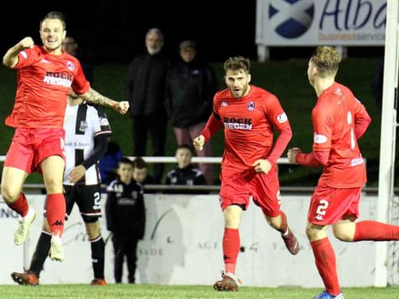 Clyde boss Danny Lennon was delighted with his side's win at Elgin (pic courtesy of Robert W Crombie)