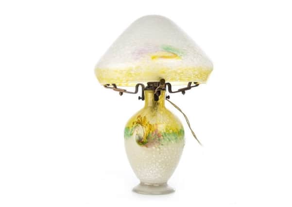 The Monart lamp which wowed collectors at the McTear's auction