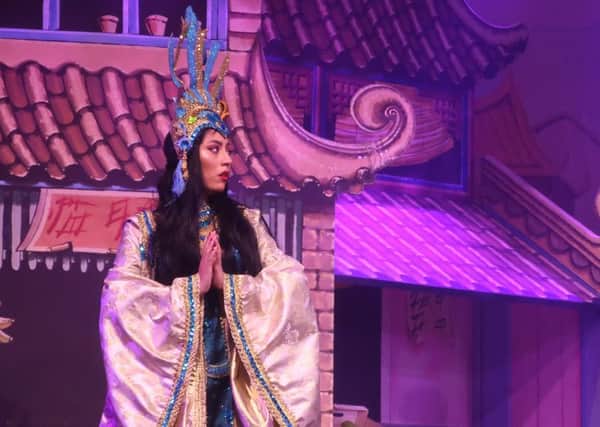 Storm-Skyler McClure returns to Motherwell Theatre to play Princess Jasmine in Aladdin