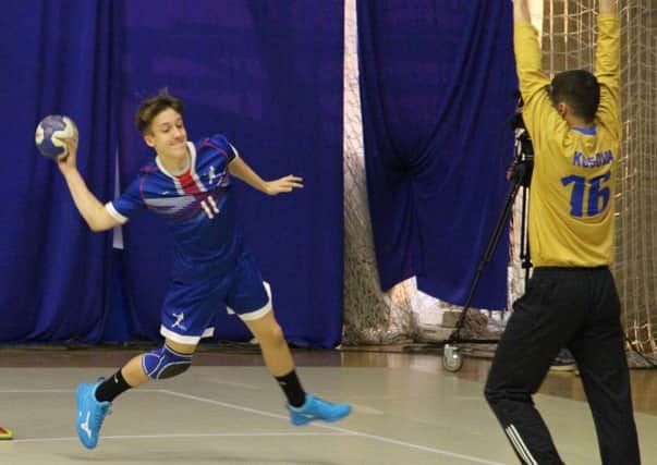 Cumbernauld teenager Craig Yule help GB under-18s win handball silver at the IHF Trophy in Kosovo