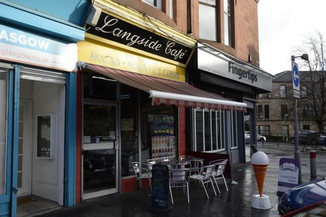 The Langside Cafe in Glasgow which has remained unchanged for over 50 years. Photo:SWNS