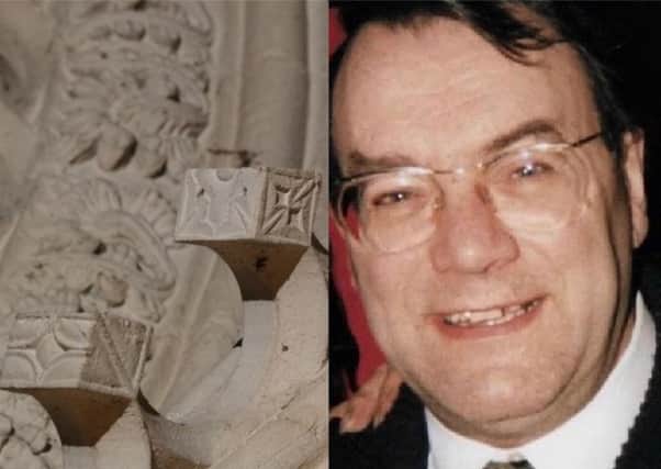 Tommy Mitchell spent 27 years studying the carvings at Rosslyn Chapel