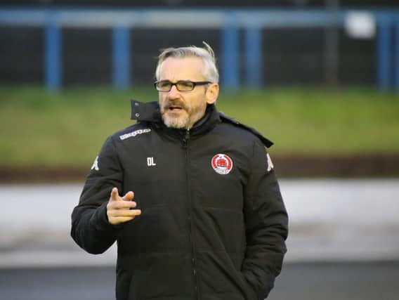 Danny Lennon will be hoping his Clyde side can overcome Annan (pic by Craig Black Photography).