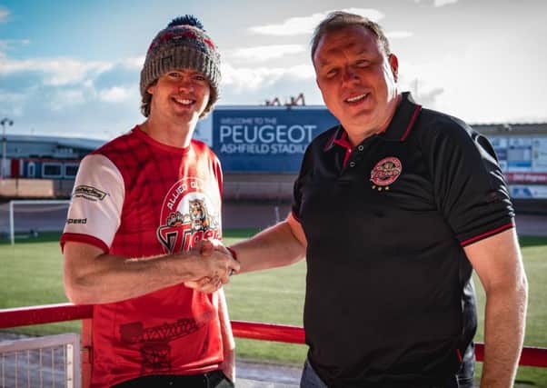 Glasgow Tigers manager Cami Brown welcomes new signing Luke Chessell