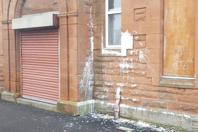 Orange Order believes paint attack on Motherwell hall is a '˜hate crime'