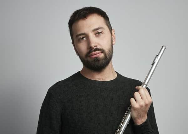 Flautist Adam Walker will be performing for Milngavie Music Club at Cairns Church on Friday, February 8. (Photo: Christa Holka)