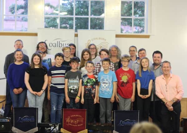 The Coalburn Brass Band Talent Group is looking forward to an afternoon of workshops.