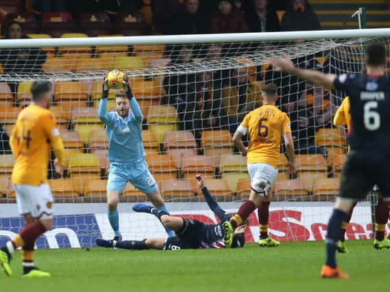 Motherwell keeper Mark Gillespie was solid against Ross County (Pic by Ian McFadyen)