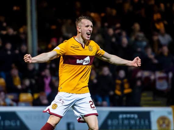 David Turnbull confidently scored from the spot for the Steelmen