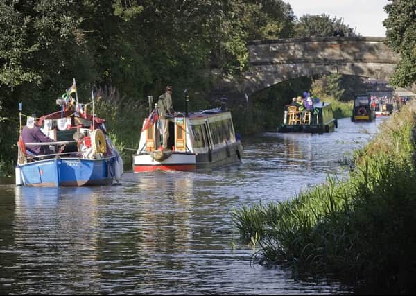 A floating festival to celebrate the re-opening of the Forth and Clyde Canal to coast-to-coast boat traffic will take to the water this May. Pic: Peter Sandground