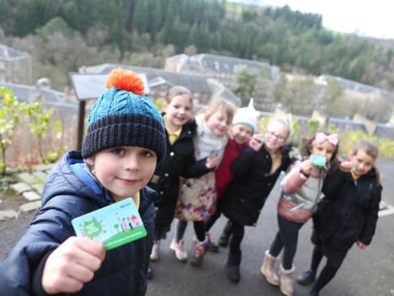 Lanark youngsters get in some early practice to take part in Beat the Street next month