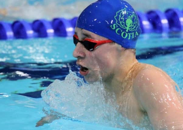 Boclair Academy pupils Fraser Baird of Scotia ASC took part in the National Schools Swimming Championships