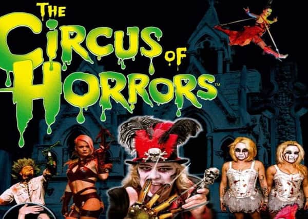 The Circus of Horrors brings Psycho Asylum to Motherwell Concert Hall.