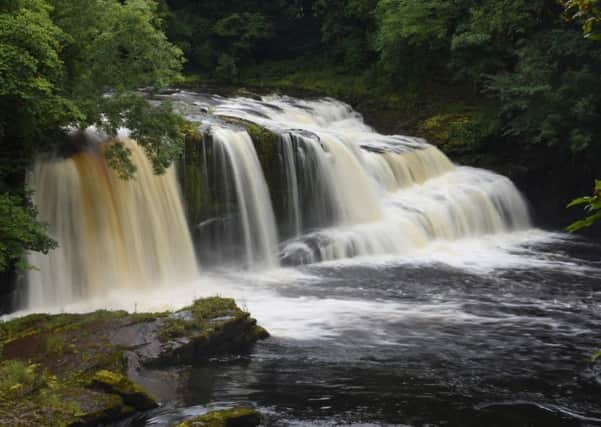 Falls of Clyde near proposed quarry site