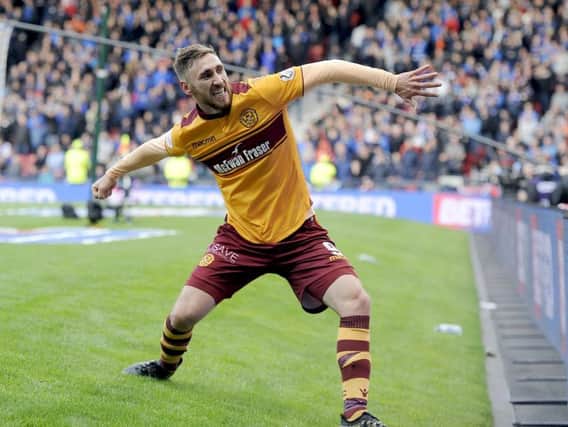 Louis Moult scored 50 goals for Motherwell between 2015 and 2018
