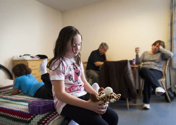 There has been a 14 per cent increase in the number of children living in temporary accommodation in Scotland since 2016 which Shelter Scotland hopes will ring alarm bells in the Scottish Parliament.