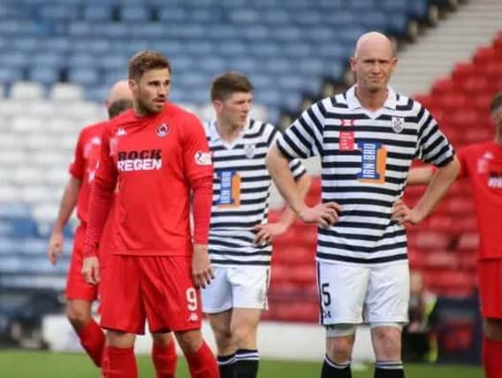 David Goodwillie returned with a goal for Clyde at Hampden (archive pic courtesy of Craig Black Photography)