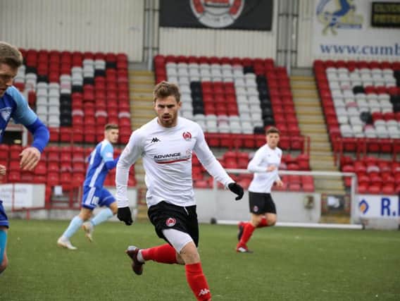 David Goodwillie got Clyde's winner at Stirling (pic courtesy of Craig Black Photography)