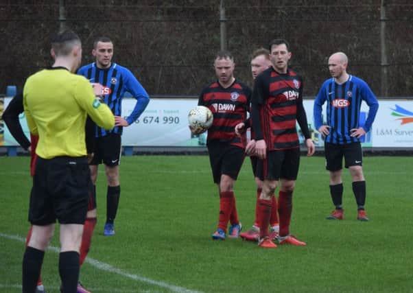 Rob Roy were beaten at Troon despite going in front from the penalty spot (pic by Neil Anderson)