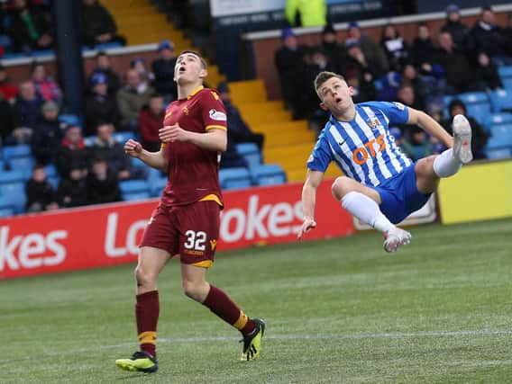 Jake Hasties impressive form for Motherwell has seen him linked with a summer move away from Fir Park (Pic by Ian McFadyen)