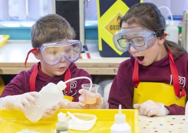 Pupils atClober Primary School will be taking part in a Generation Science 'Fizz, Boom, Bang' chemistry workshop.
