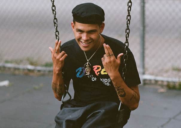Rapper slowthai is playing SWG3 Warehouse on Tuesday, March 26. (Photo: Aidan Cullen)