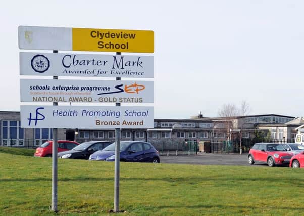 Clydeview School in Motherwell has suspended a member of staff after video evidence emerged of a child being inappropriately restrained