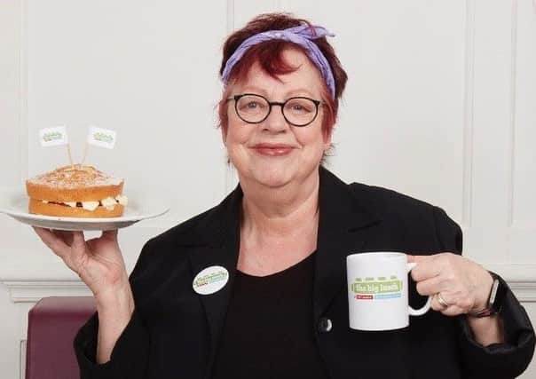 Cake and a cuppa...will not solve all of society's ills but comedian Jo Brand believes The Big Lunch can help our divided nation come together. The event ambassador is putting her money where her mouth is, staging her own Big Lunch this year. And she is encouraging readers to dip a toe into the 10th anniversary event - but not the soup!