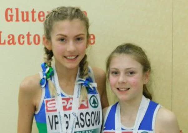 Medal winning sisters Holly (left) and Cara Kirkwood.