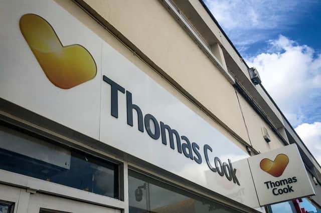21 Thomas Cook stores will close across the UK.