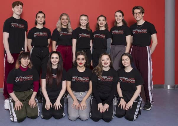 Dancers from National Youth Dance Company of Scotland 2019