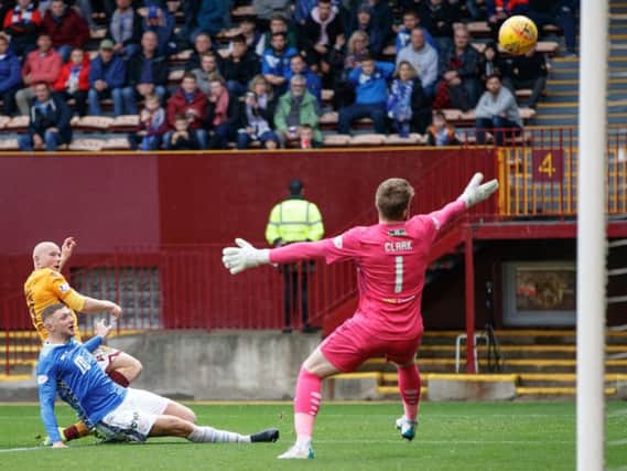 Will Motherwell striker Curtis Main be on target against St Johnstone this Saturday?