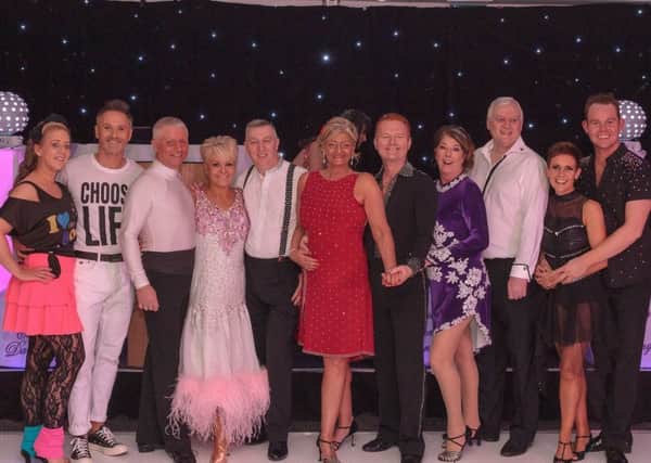 The amateur and professional dancers who performed at the Strictly St Andrews events hosted by DoubleTree by Hilton Strathclyde