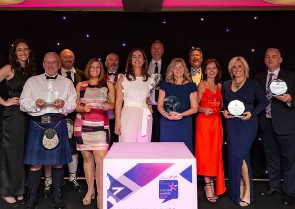 Winners at last years East Renfrewshire Business Awards. Who will take the honours in 2019? (Photo: Dave Muir)