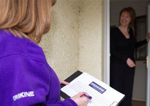Erskine will be fundraising door to door in East Renfrewshire.