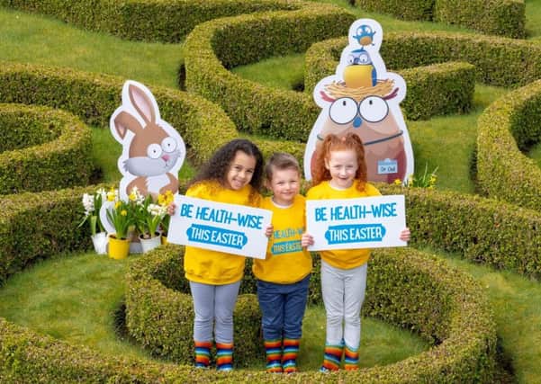 NHS Scotland has launched its Easter Be Health-Wise campaign. (Photo: Peter Devlin)