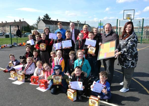 Braehead Tenants and Residents Association organised a multi-sports camp during the  Easter holidays