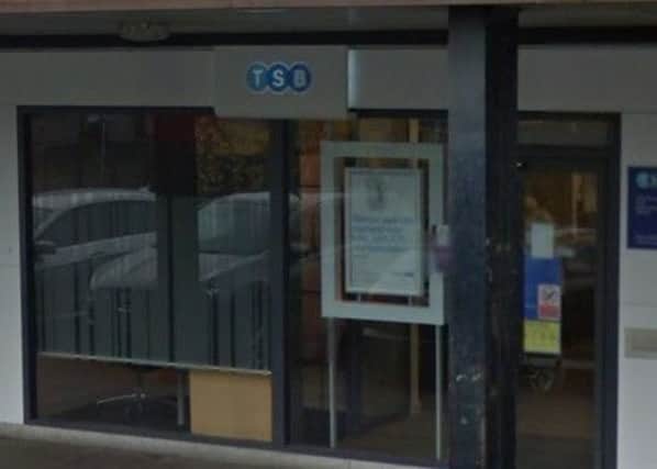 The TSB branch in Kilsyth is having its opening hours reduced