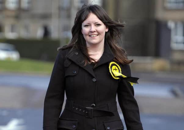 Natalie McGarry was elected as an MP in 2015.