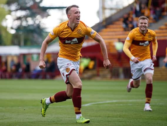 Chris Cadden (right) has hailed David Turnbull (also pictured) for his brilliant performances for Motherwell this season (Pic by Ian McFadyen)