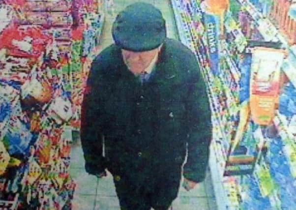 Anthony Hanlon was recorded on the Spar's CCTV