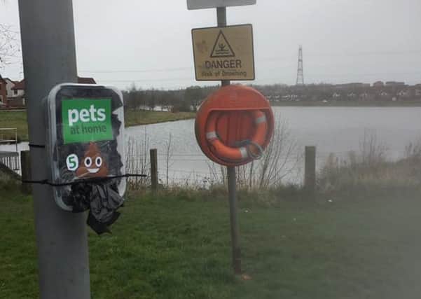 Pets at Home has installed Poo Bag Dispensers at various locations in the town including Broadwood Loch