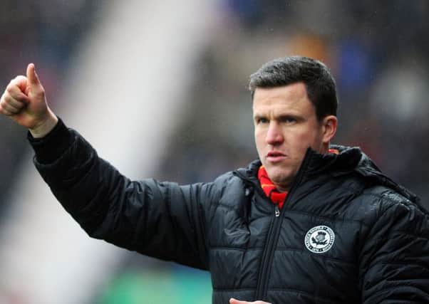 Thistle boss Gary Caldwell (pic by Michael Gillen)