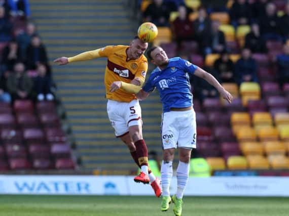 Motherwell thrashed St Johnstone 3-0 in the sides' last league meeting at Fir Park on March 30 (Pic by Ian McFadyen)