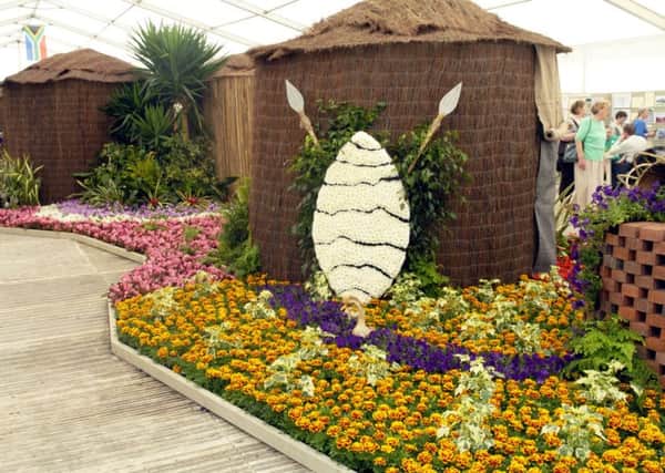 The summer flower festival at Viewpark Gardens was a big attraction