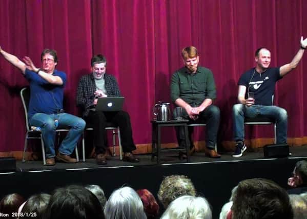 Crime writers Neil Broadfoot, Gordon Brown, Mark Leggatt and Douglas Skelton bring their show to Clarkston.