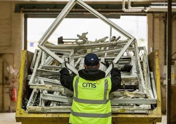 In-house recycling facilities at CMS Window Systems play a key role in the companys ability to divert 100 per cent of waste away from landfill.