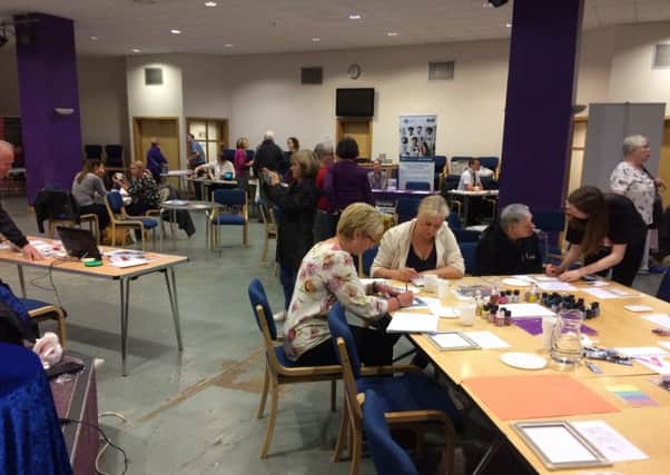 Support in the Right Direction event at Cornerstone House Centre was attended by over 70 participants and 20 organisations